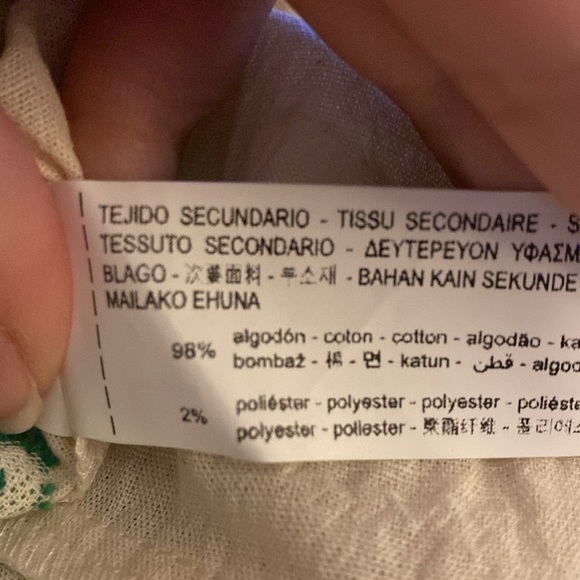 NWOT Zara Floral Flowy Crop Top Size Large - Picture 4 of 6